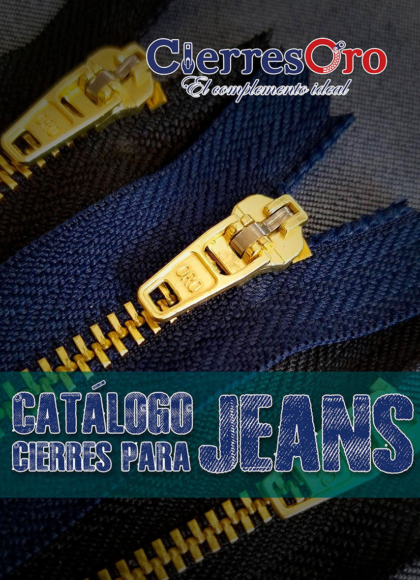 Catálogo Cierres Para Jeans